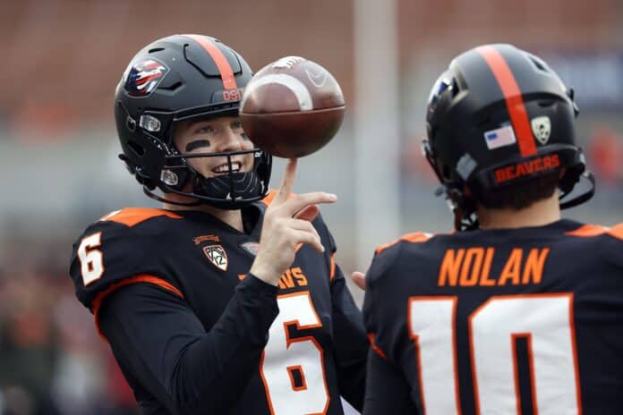 Oregon State 2022 NFL Draft Scouting Reports include Teagan Quitoriano and Sam Noyer