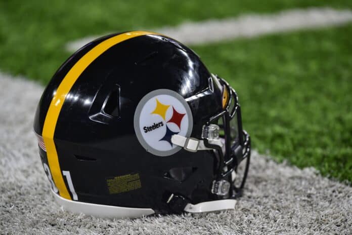 The story of the Steelers helmet logo