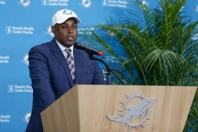 NFL Draft 2023: Dolphins GM Chris Grier says teams with late first-round  picks have called about trading down 