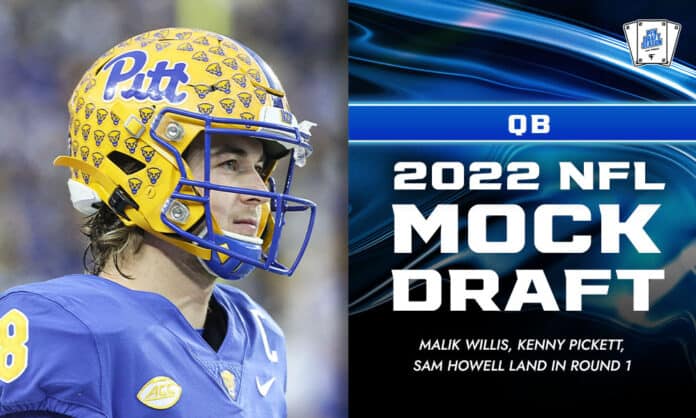 2022 NFL QB Mock Draft: Malik Willis, Kenny Pickett, Sam Howell land in Round  1