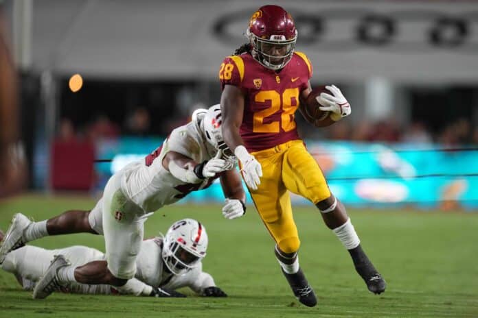 USC running back Keaontay Ingram: 'I have a violent running style'