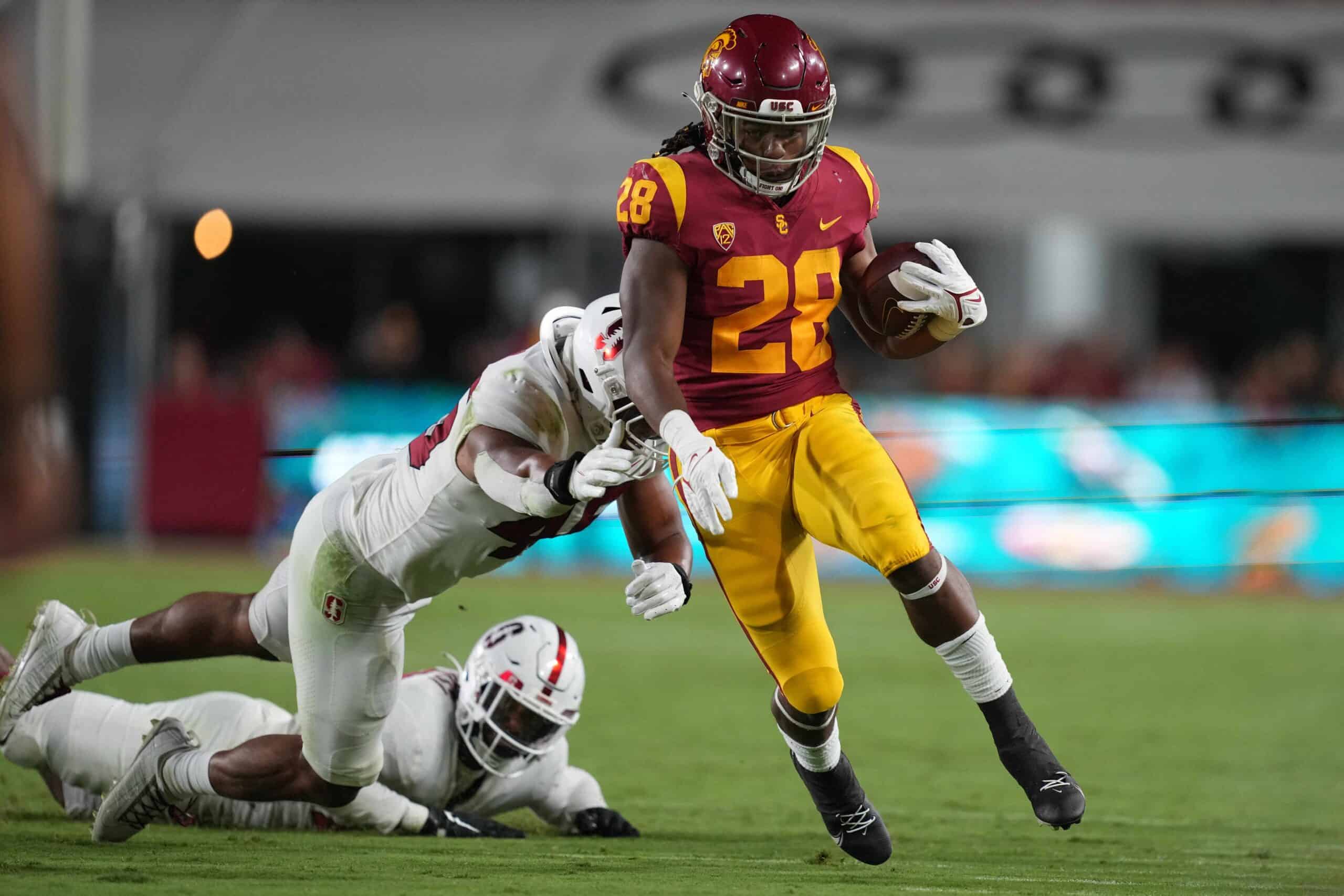 Download USC Football Keaontay Ingram Wallpaper