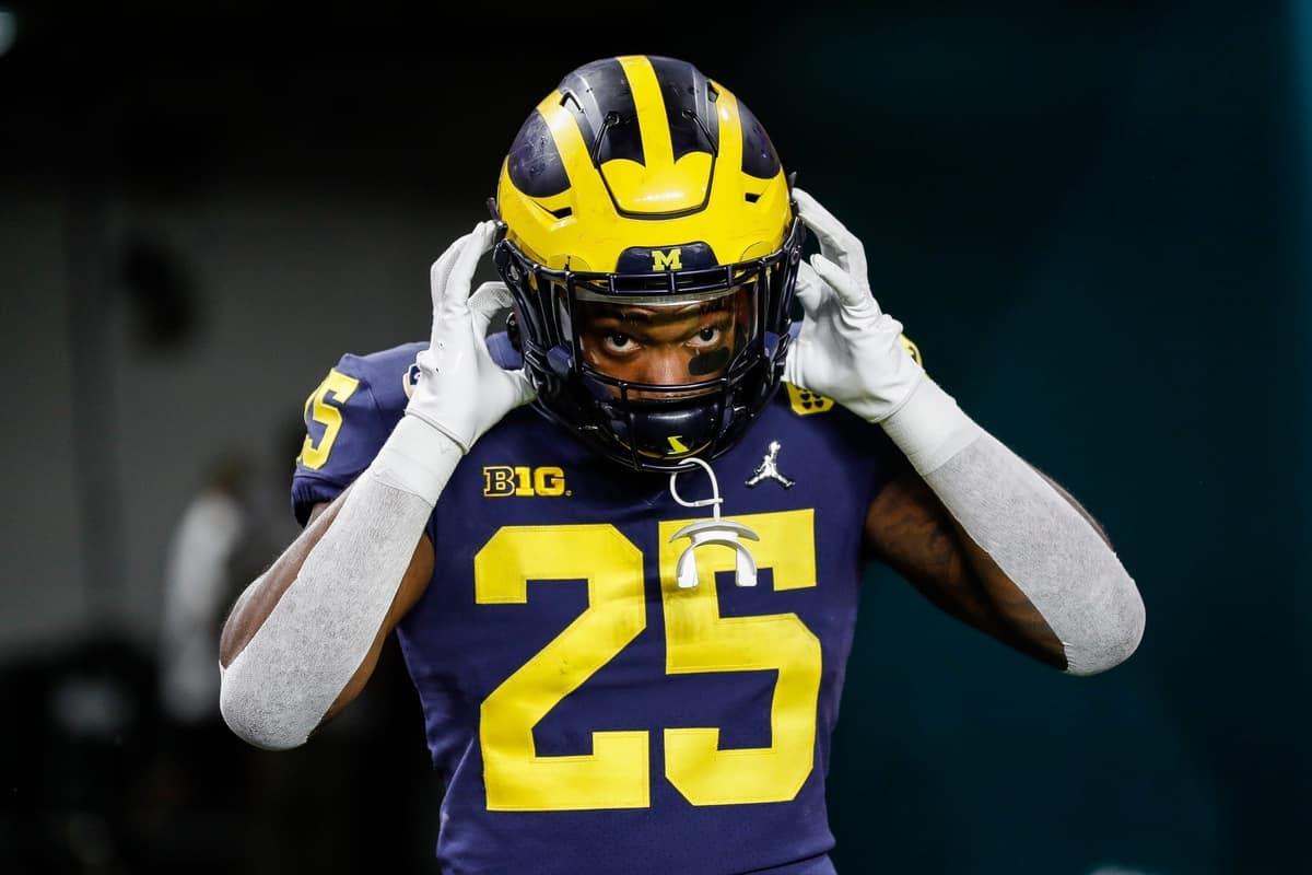 Report: Steelers Met with Michigan RB Hassan Haskins - Steelers Now