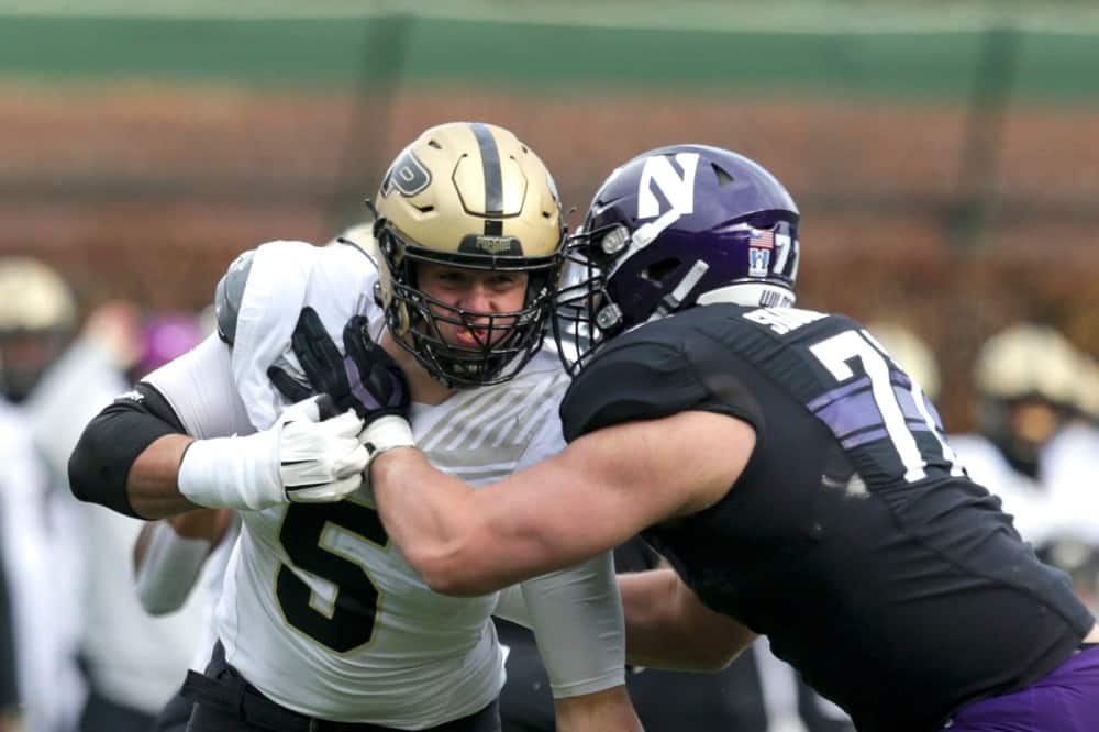 George Karlaftis (Purdue) 2022 NFL Draft Class Film Study 