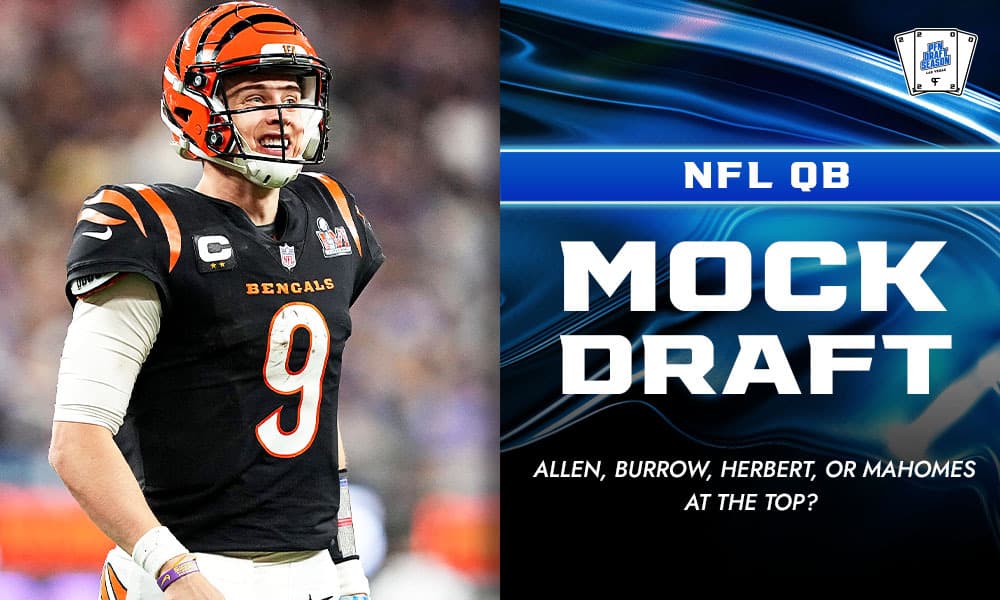 NFL QB Mock Redraft: Josh Allen, Joe Burrow, Justin Herbert, or