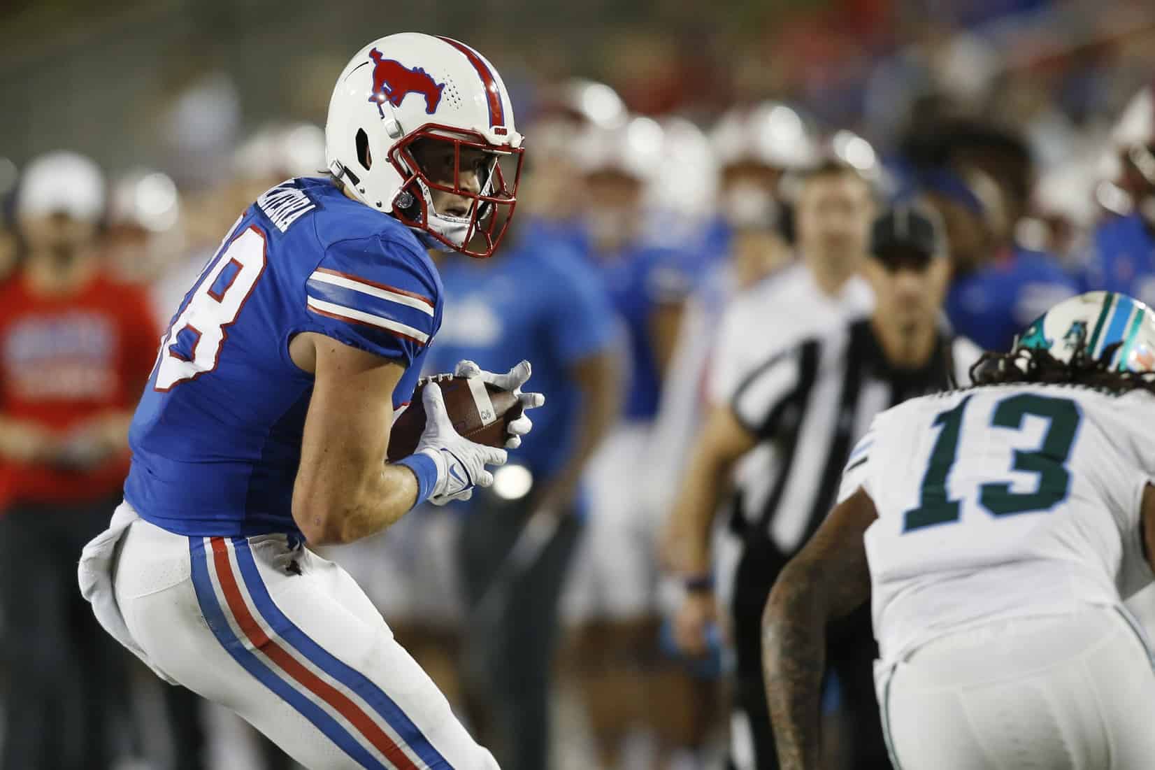 SMU 2022 NFL Draft Scouting Reports include Grant Calcaterra and Danny Gray