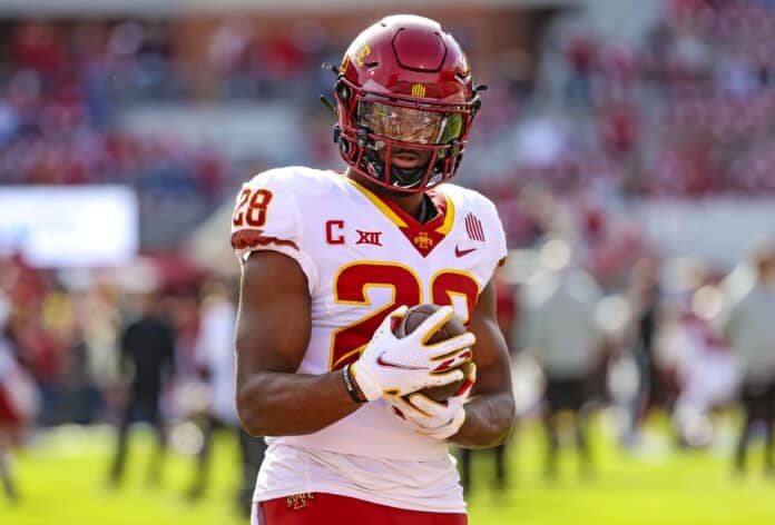 Iowa State 2022 NFL Draft Scouting Reports include Breece Hall and Brock Purdy