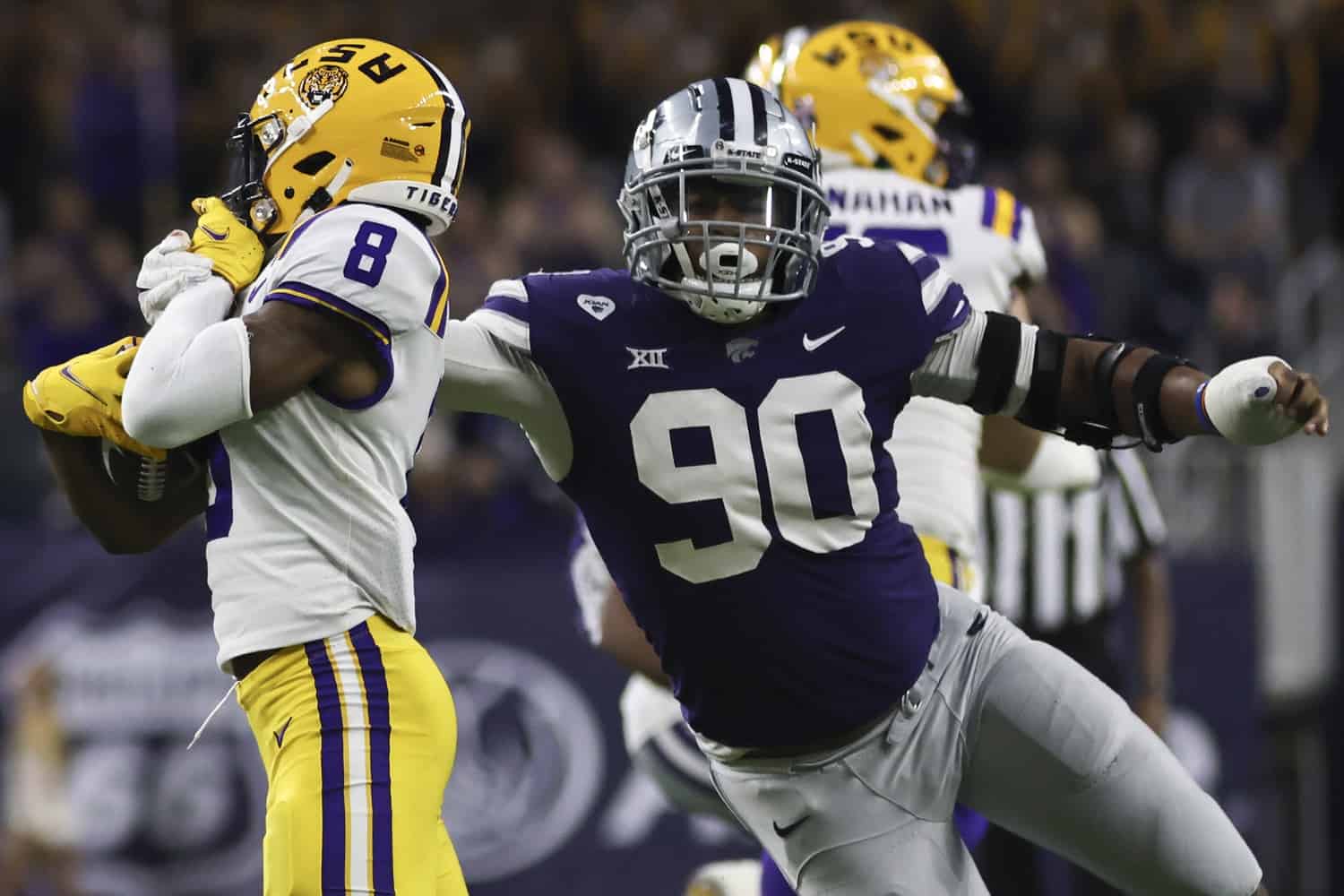 Kansas State offensive lineman Josh Rivas signs with New York Giants