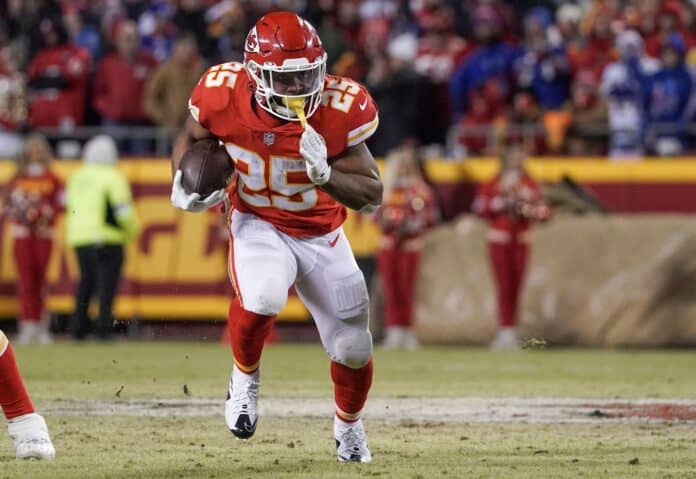 Who will be RB2 in Kansas City Chiefs offense in 2020?