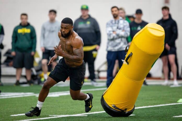Oregon pass rusher Kayvon Thibodeaux visiting Lions, Jets, Giants, Texans, others