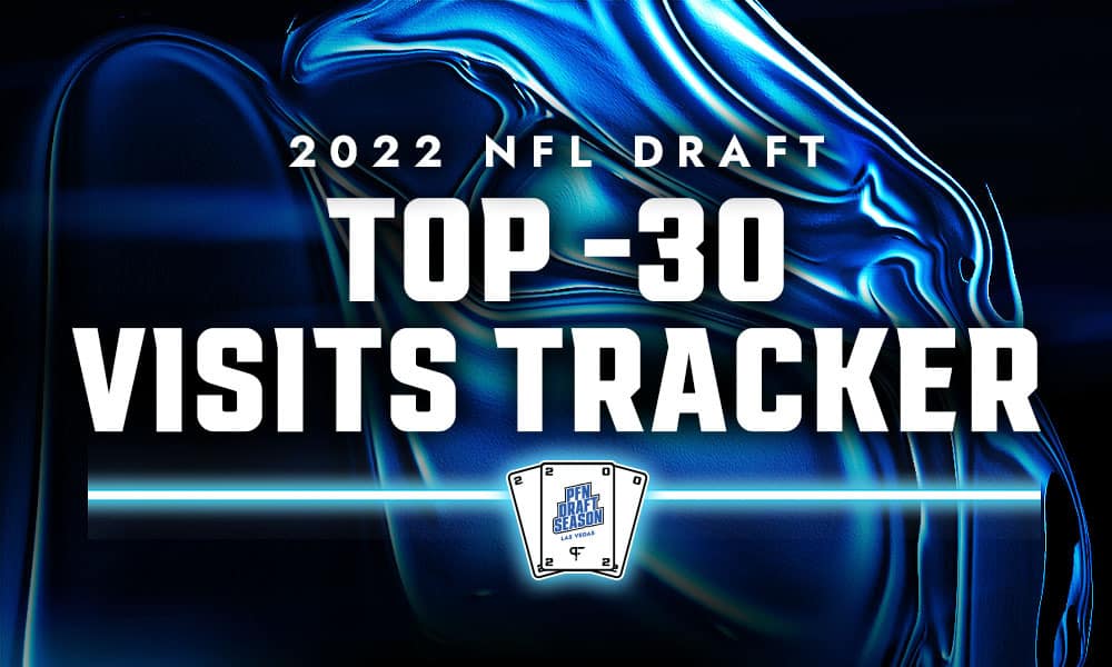 2022 NFL Draft Top-30 Visits Tracker: Prospects Treylon Burks and