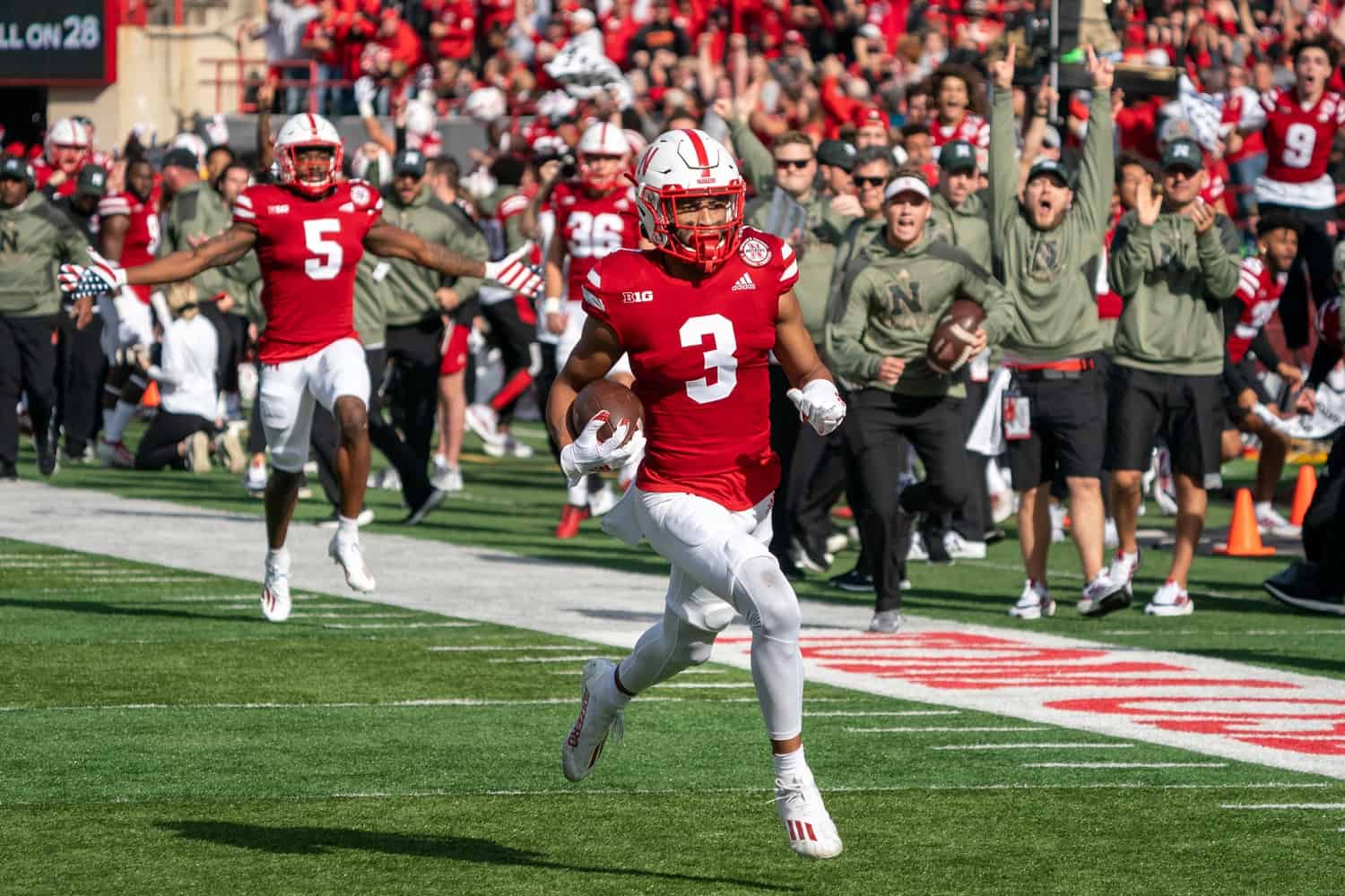 Sources: Nebraska wide receiver Samori Toure drawing heavy interest from  Chiefs, Bengals, Packers, and others