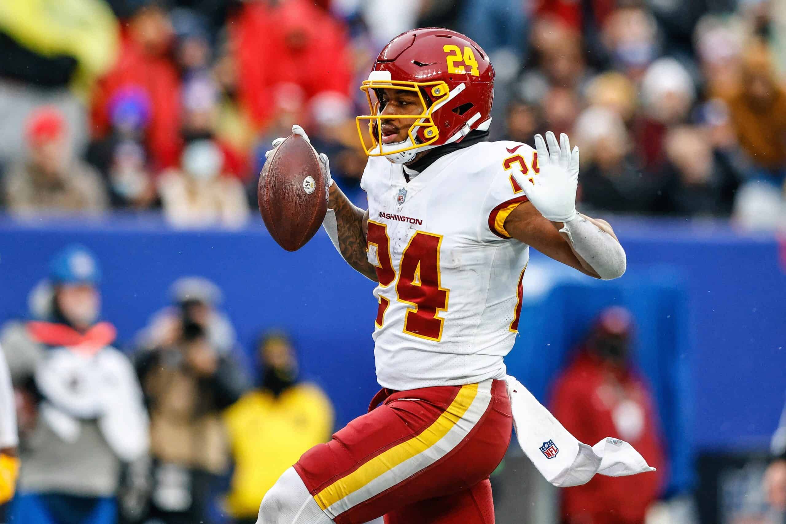 Antonio Gibson Updated Fantasy Football Rankings: Start Redskins Back For  High-Ceiling Player