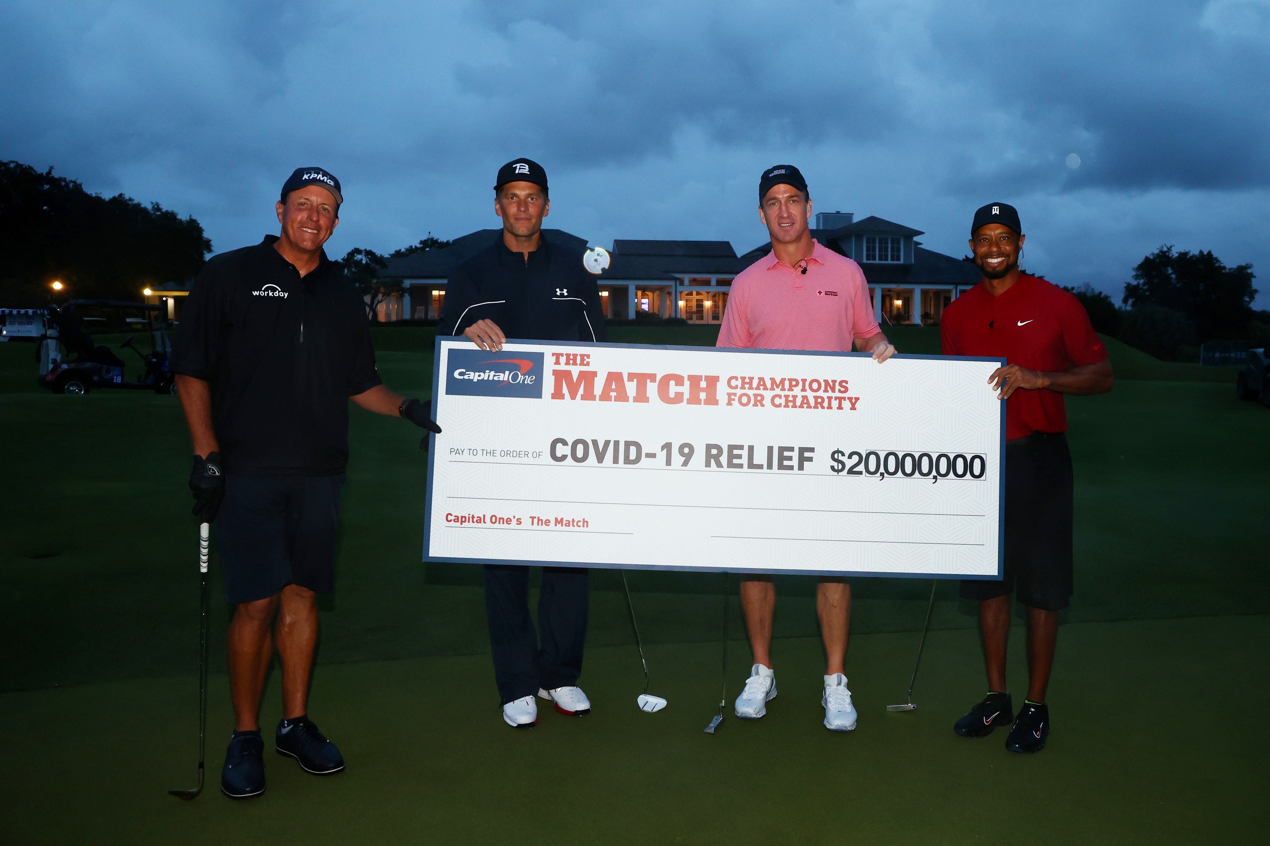 The Match 2022: Brady, Rodgers, Mahomes and Allen face off in golf for  charity