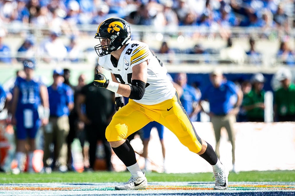 Iowa Football: CBS Sports tabs Jack Campbell as top 32 draft prospect