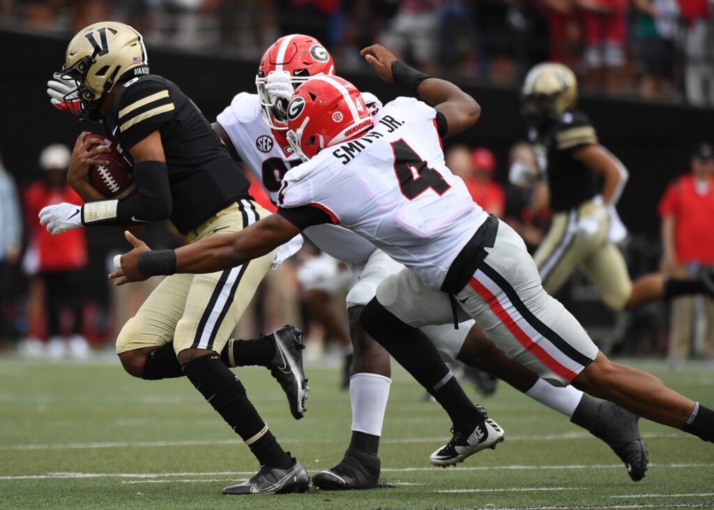 Packers Take Georgia EDGE Nolan Smith in NFL Mock Draft