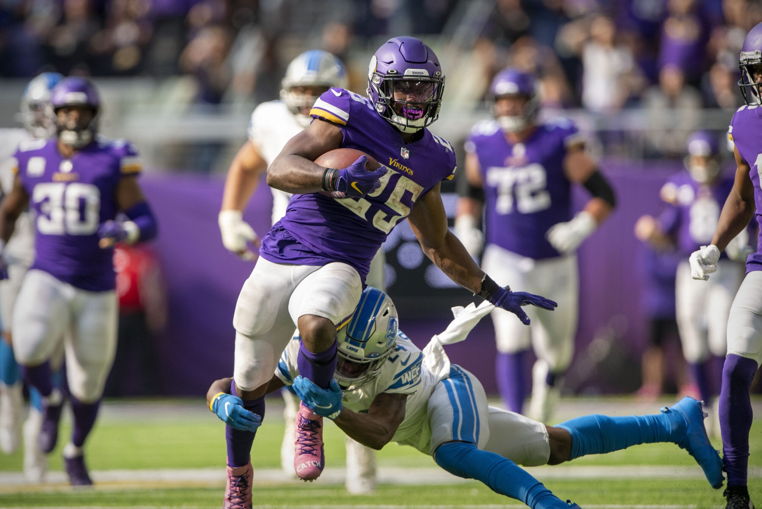 Alexander Mattison player props odds, tips and betting trends for Week 3, Vikings vs. Lions