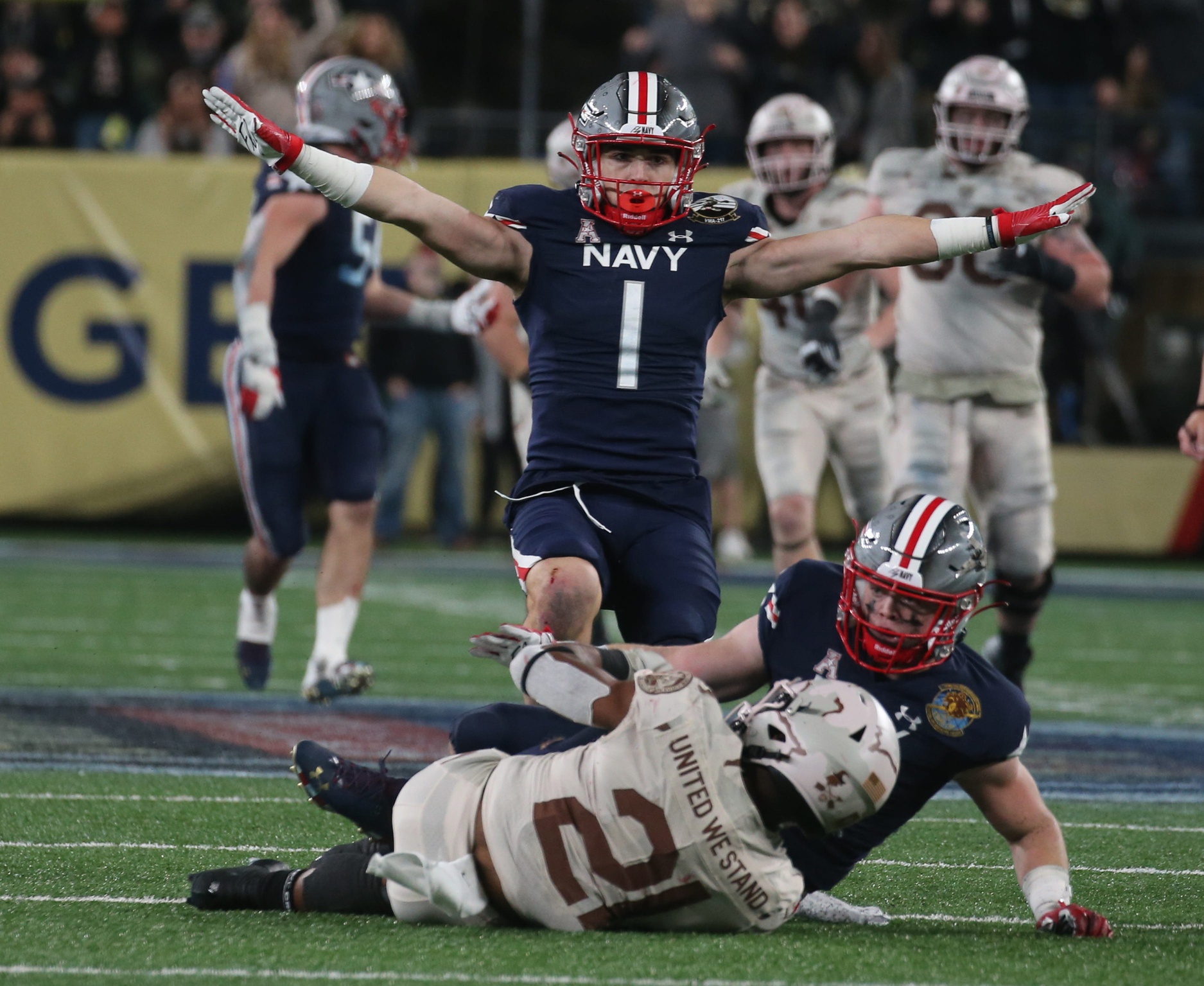 Navy Linebacker Diego Fagot Signed by the Baltimore Ravens - Naval