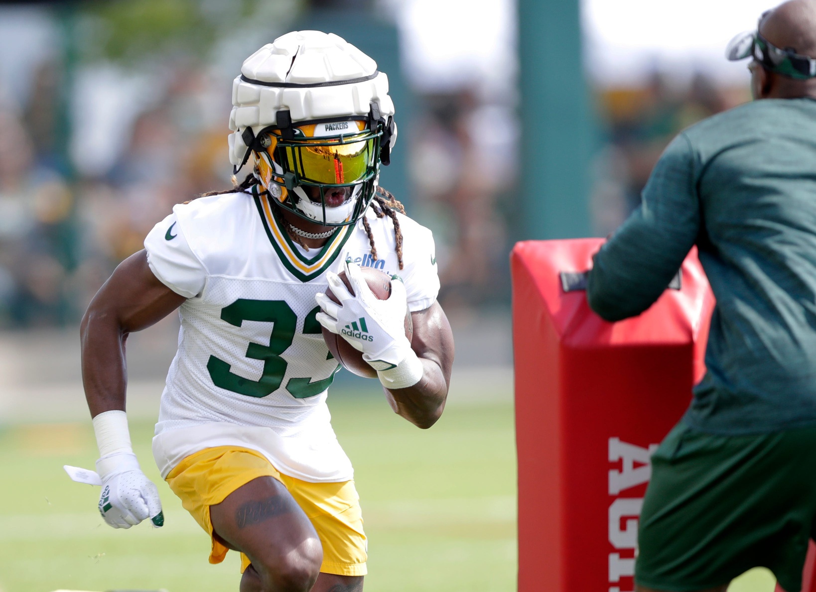 Top Commanders vs. Packers DFS Lineup: Debating Aaron Jones, AJ Dillon,  Brian Robinson, and Antonio Gibson