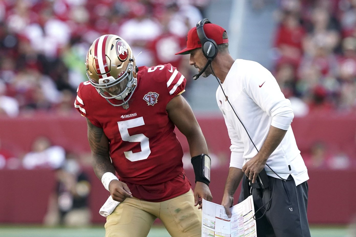 Why 49ers HC Kyle Shanahan was Surprised Trey Lance Wanted Out - Sports  Illustrated San Francisco 49ers News, Analysis and More