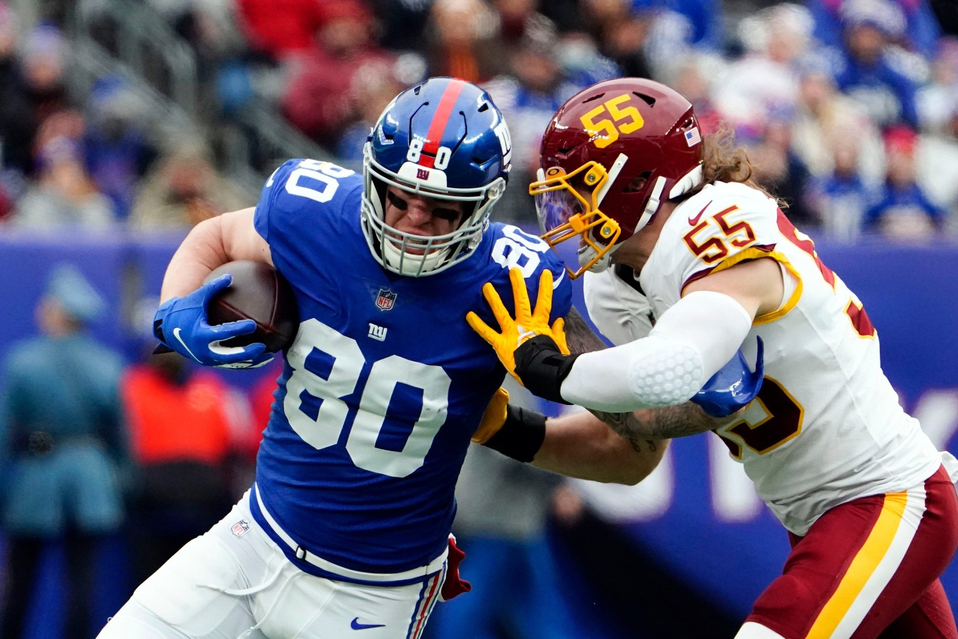 New York Giants defense dominates as they roll past the Carolina Panthers 25 -3