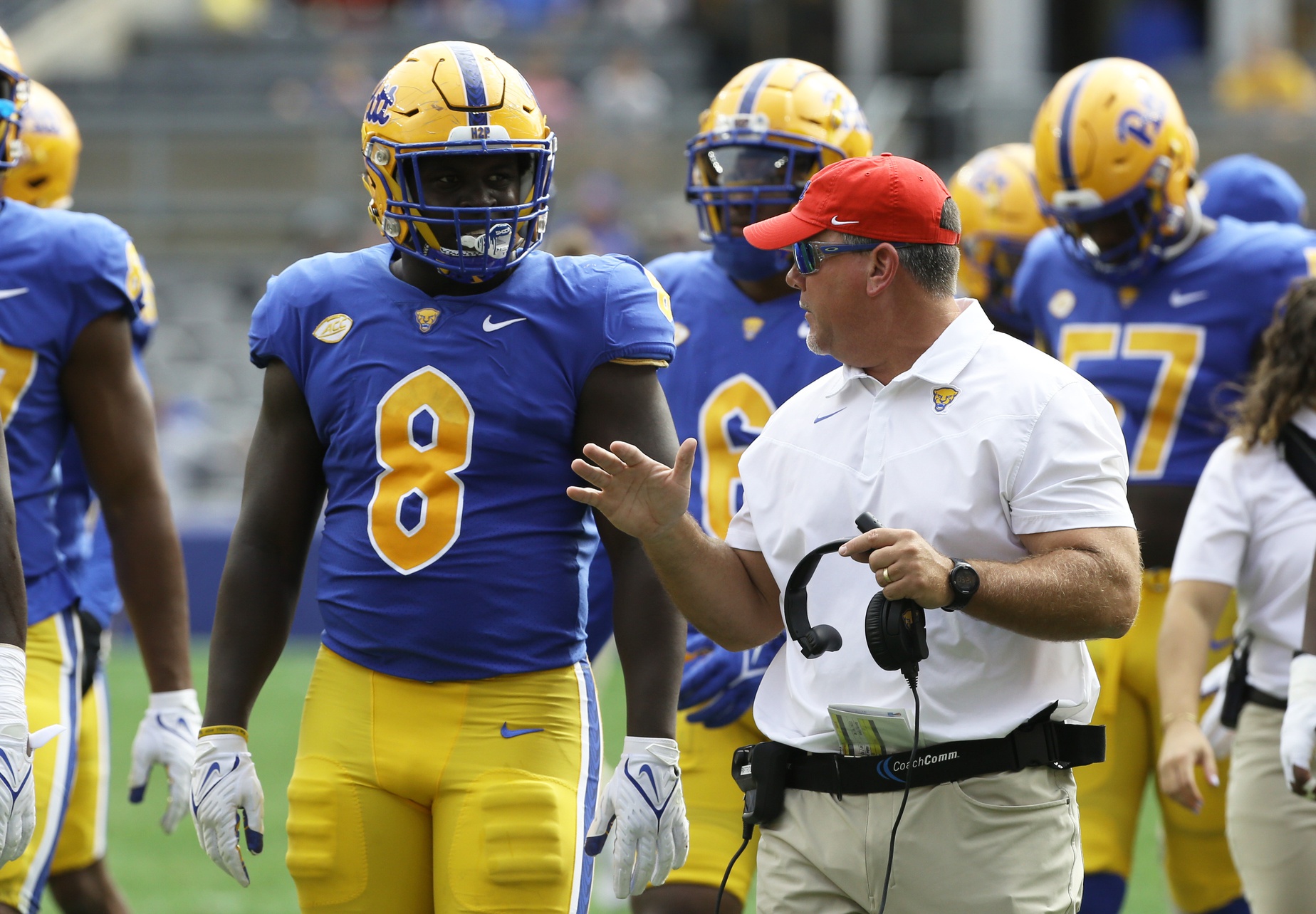 Pitt football players Jake Kradel and Gavin Bartholomew preview their Week  2 game vs. Cincinnati