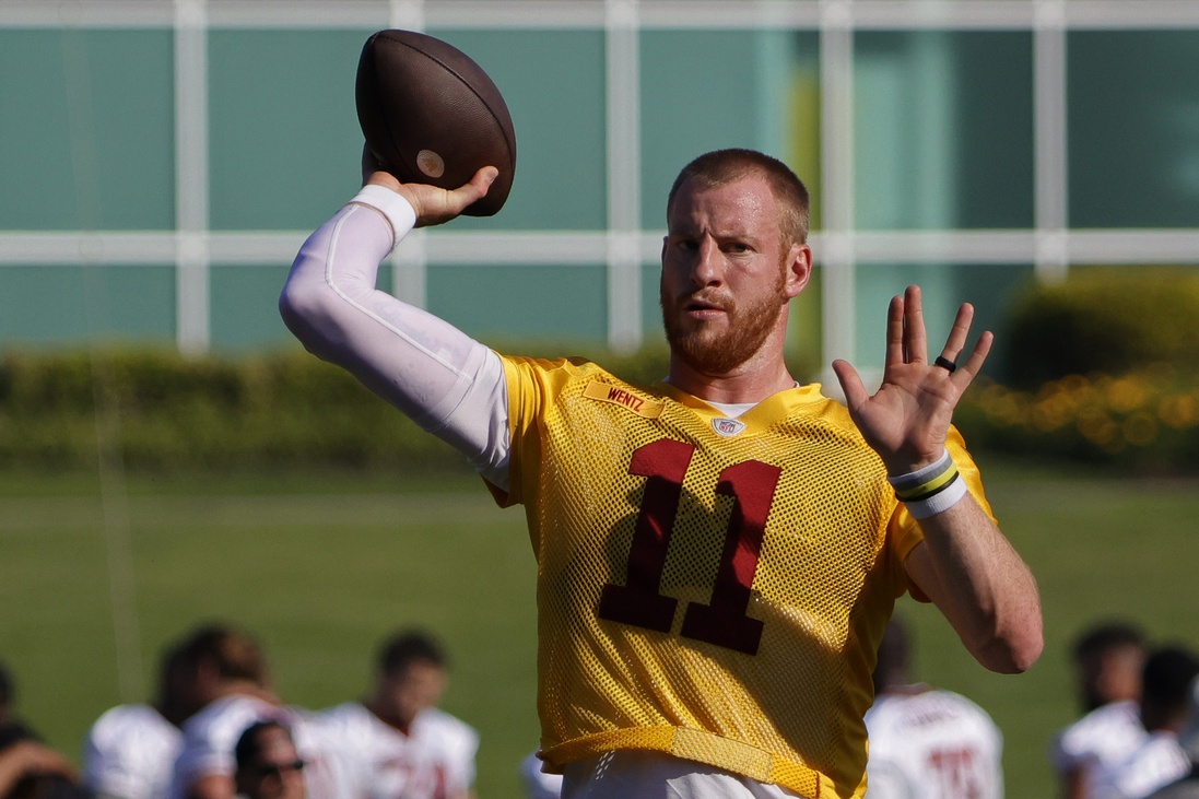 Washington Commanders training camp: Carson Wentz's return to NFC East  among storylines to monitor