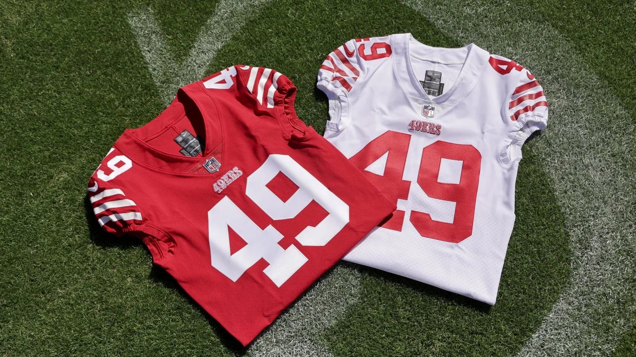 San Francisco 49ers uniforms: 1994 red throwback jersey announced