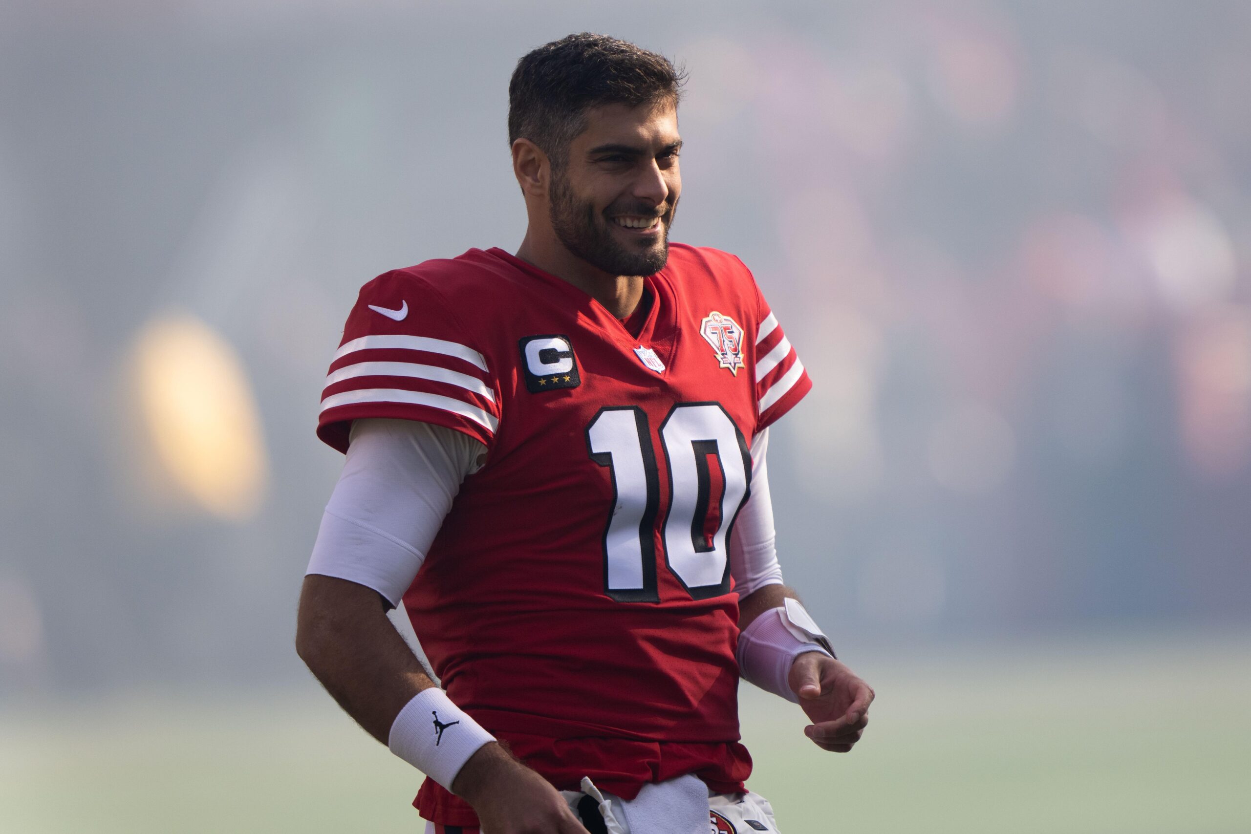 Raiders inews: Unclear if Jimmy Garoppolo plays at Detroit on