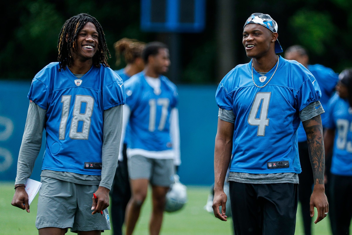 Lions WR DJ Chark practices for first time since September