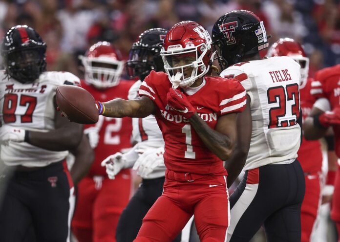 Speedy University of Houston wide receiver Nathaniel 'Tank' Dell chasing greatness, championship, and NFL future