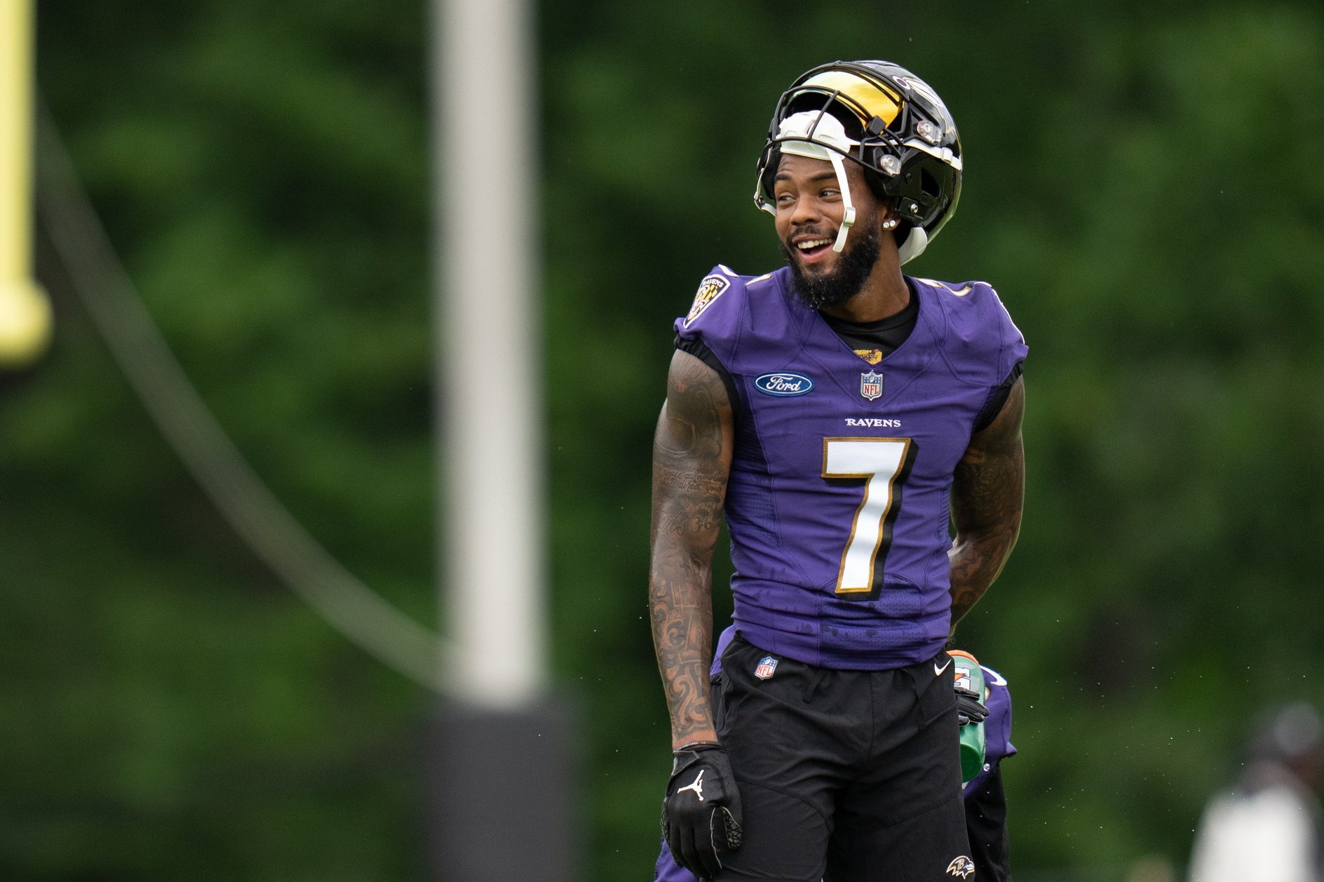 All Respect' To Marquise Brown, But Rashod Bateman Believes 'It's My Time'  In Ravens' Offense - Steelers Depot