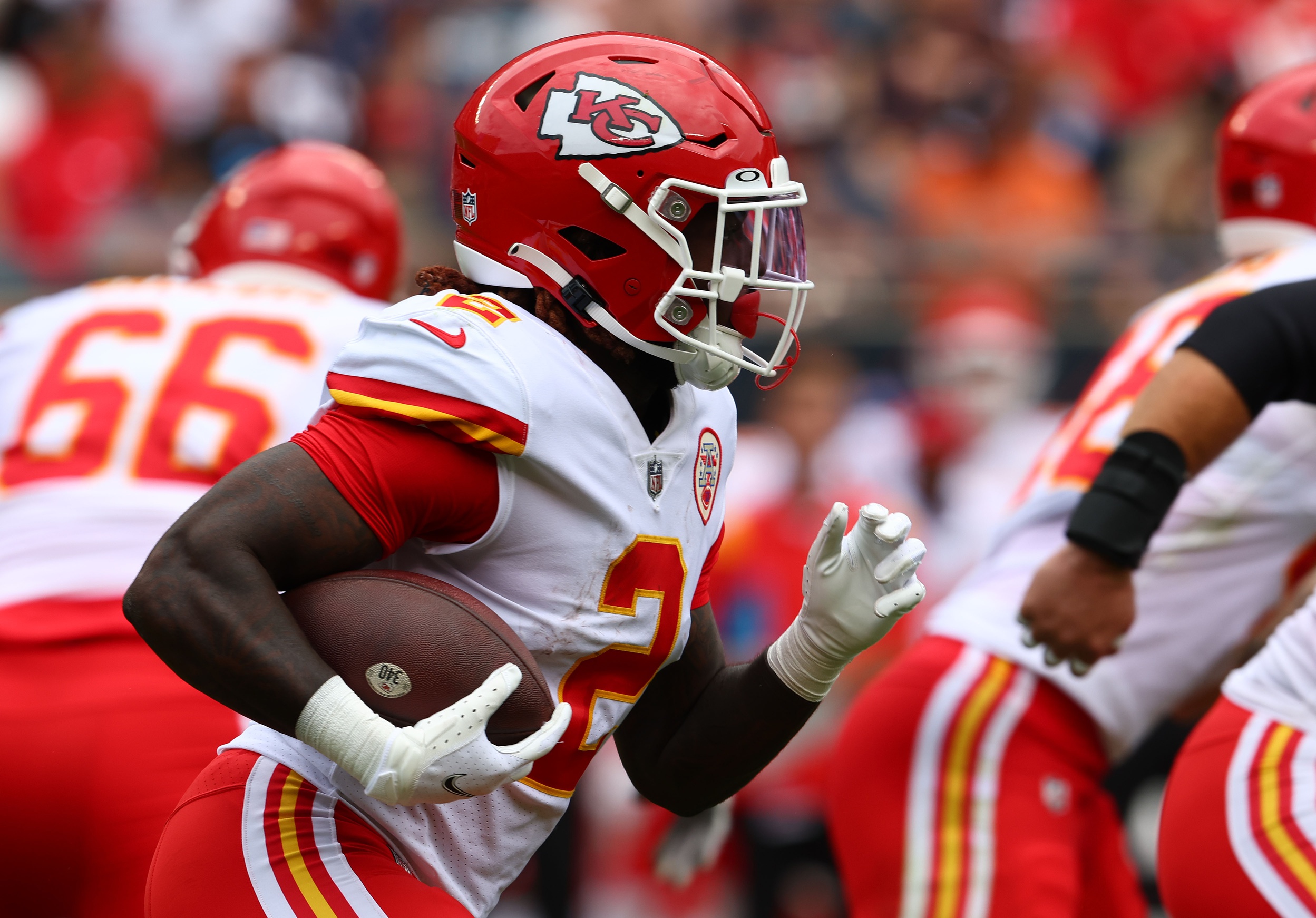 Who will be RB2 in Kansas City Chiefs offense in 2020?