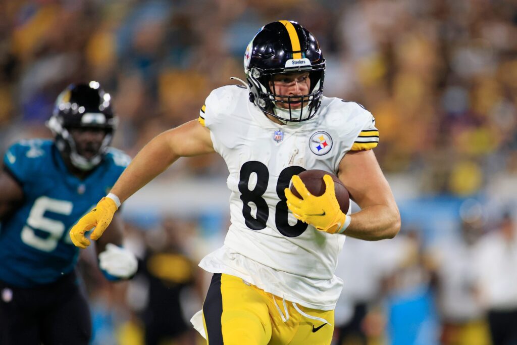 Can fantasy owners trust Pat Freiermuth as TE1? – NBC Sports Boston