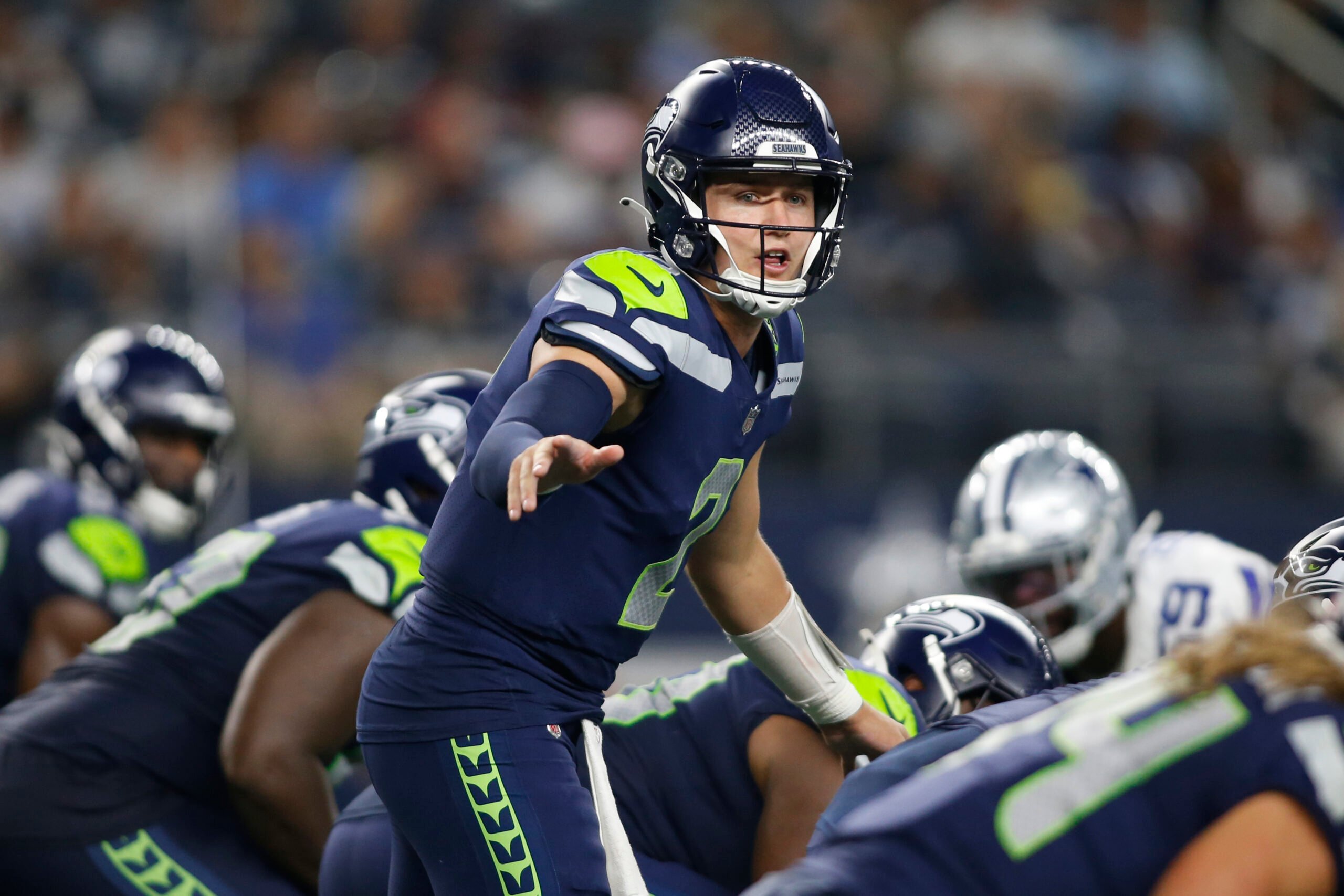 Seahawks' Drew Lock has a rough night, Panthers' Baker Mayfield reinforces  QB1 status