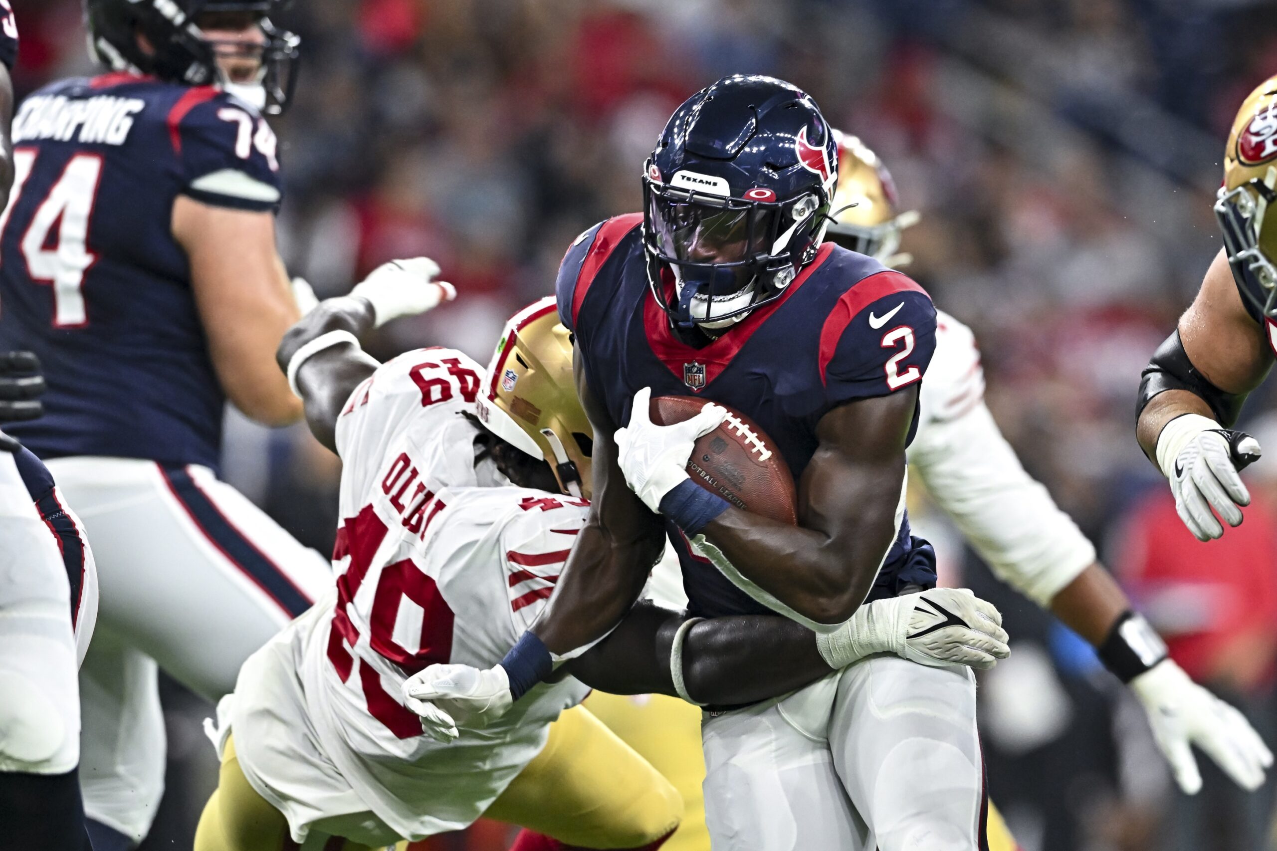 Texans RB battle 2022: Who won starter role between Dameon Pierce & Marlon  Mack, fantasy implications - DraftKings Network