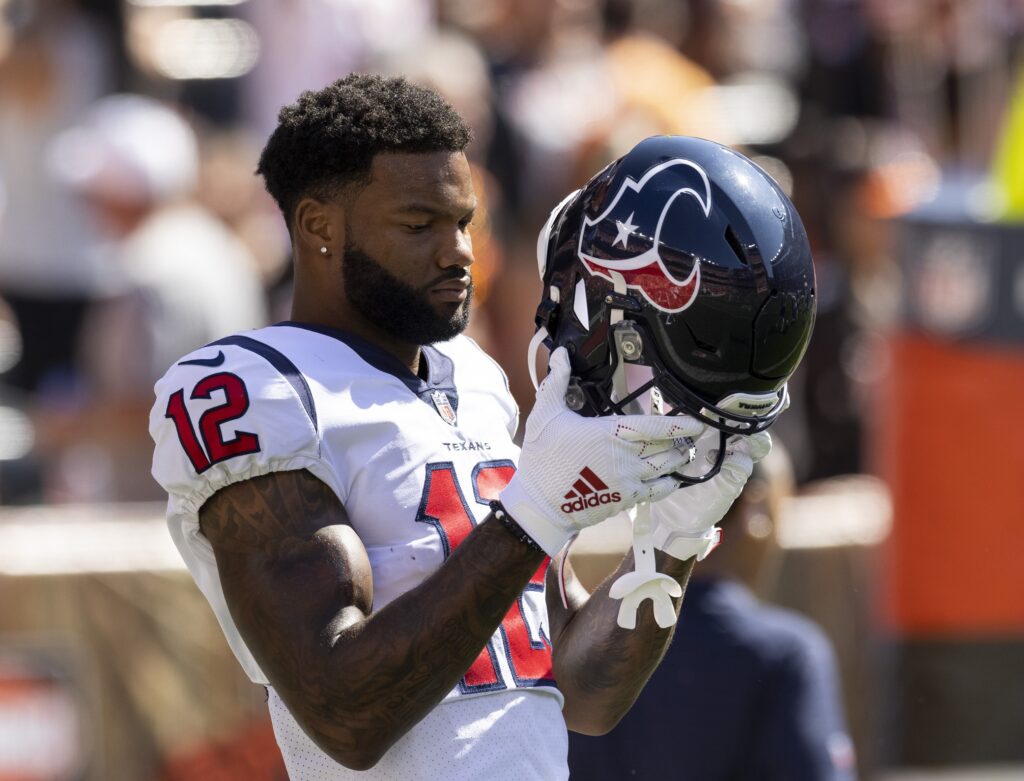 Nico Collins player props odds, tips and betting trends for Week 7, Texans  vs. Raiders