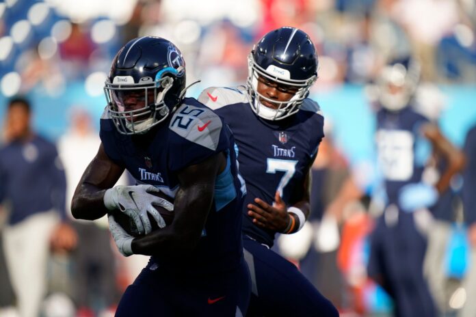 How does rookie Hassan Haskins fit in the Titans offense?, Football