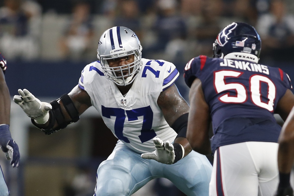 Cowboys sign old rival LT Jason Peters with Tyron Smith out