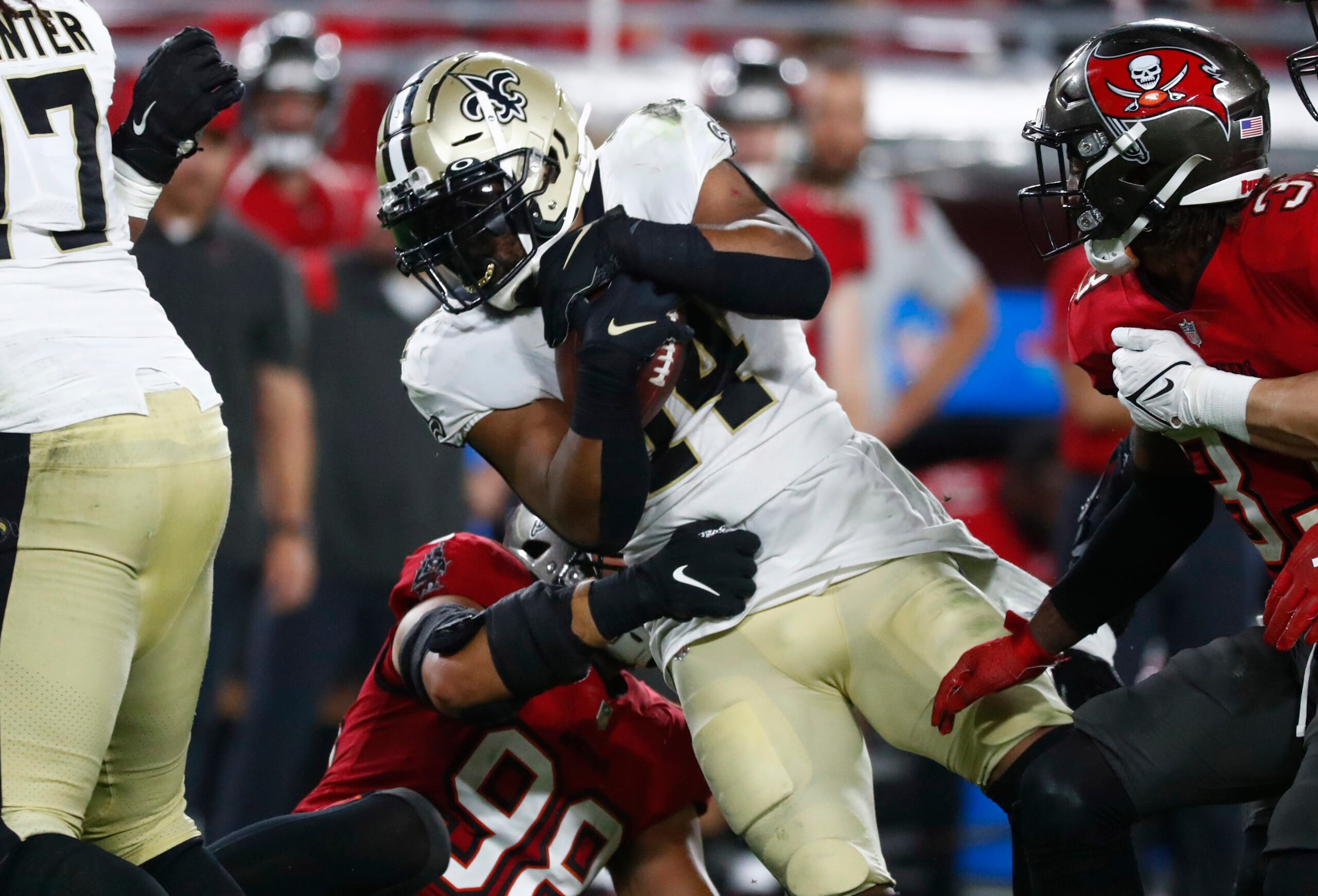 Will Mark Ingram have to carry the load for the Saints when the