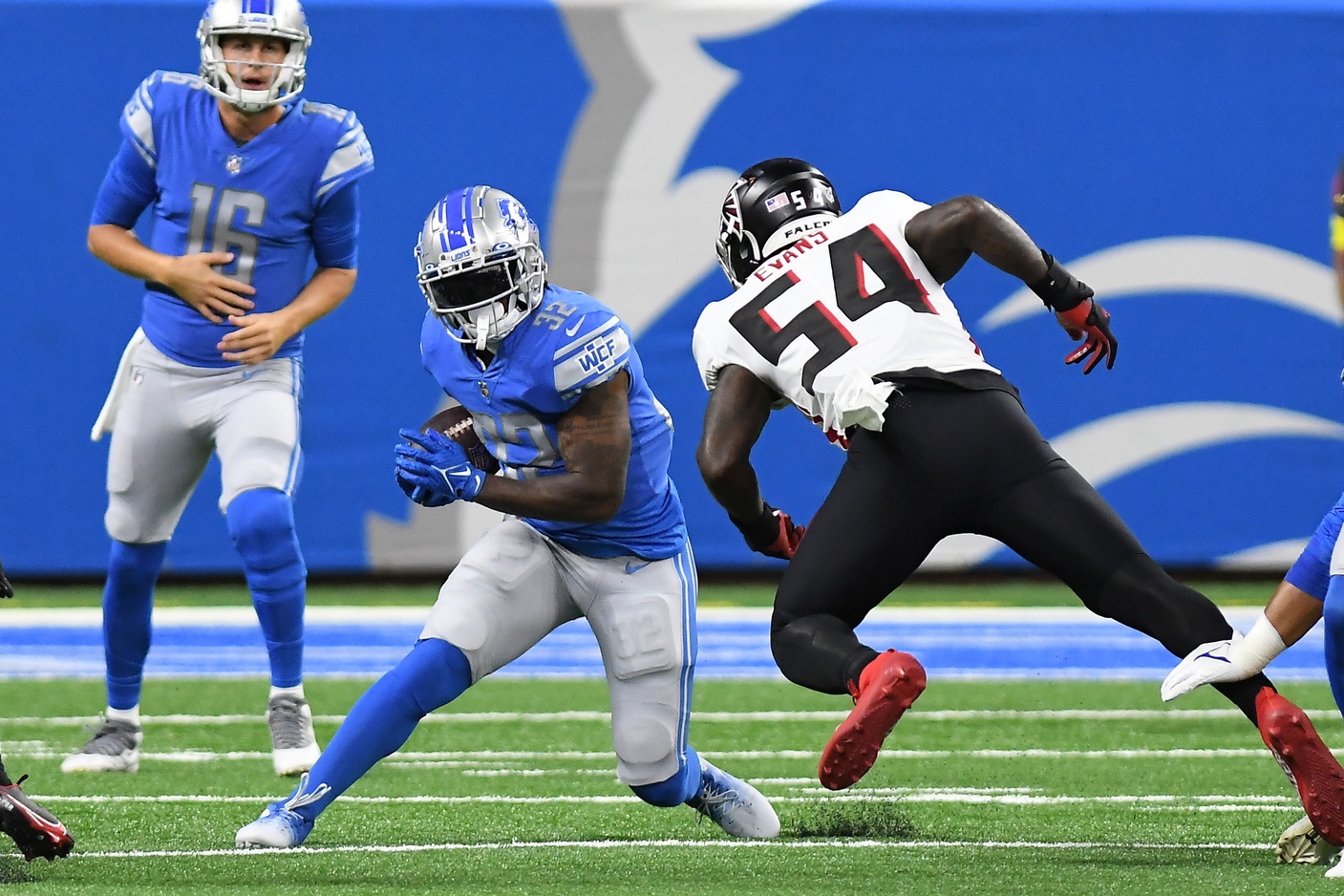 Lions vs. Seahawks DFS lineup: Values for Jamaal Williams, DJ Chark, and  T.J. Hockenson with D'Andre Swift and Amon-Ra St. Brown out