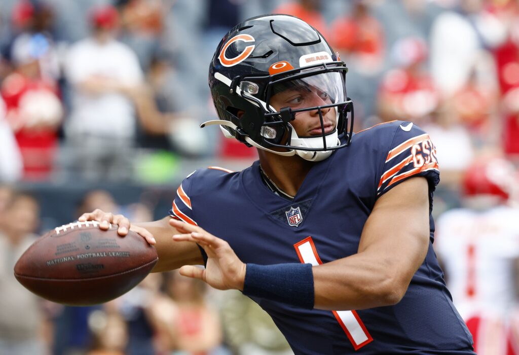 Giants vs. Bears prop bets: Justin Fields and Saquon Barkley