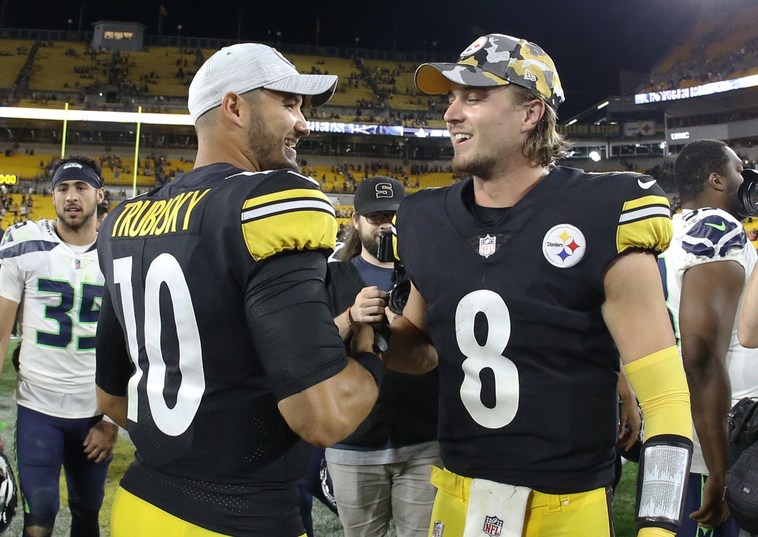 Mike Tomlin not ready to announce Mitch Trubisky as Steelers' QB1