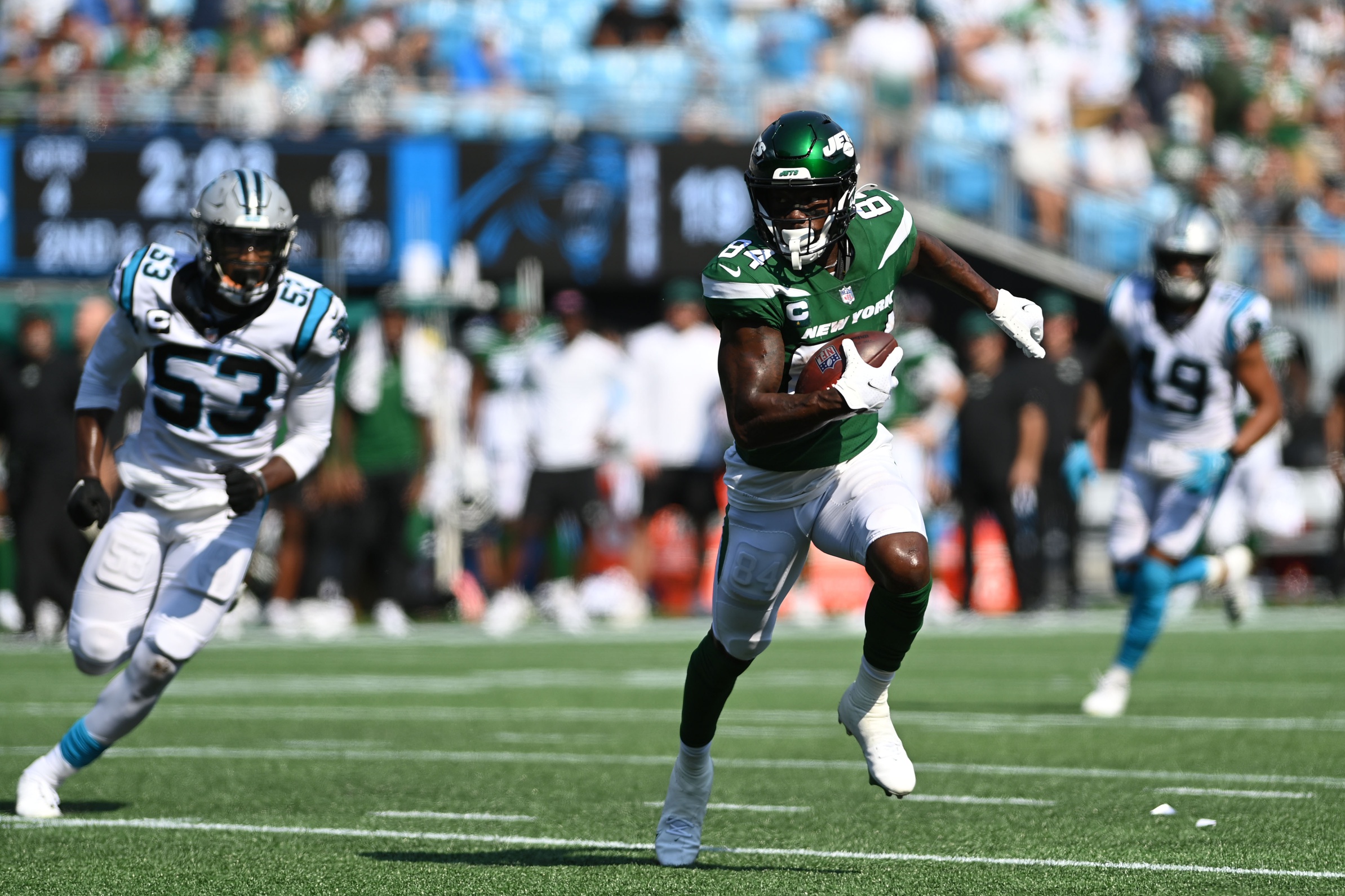 Jets injury report: Will Corey Davis, C.J. Uzomah play vs. Bengals