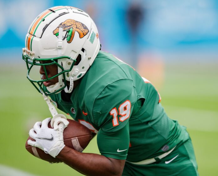 Florida A&M receiver Xavier Smith named Shrine Bowl HBCU Offensive Player of the Week