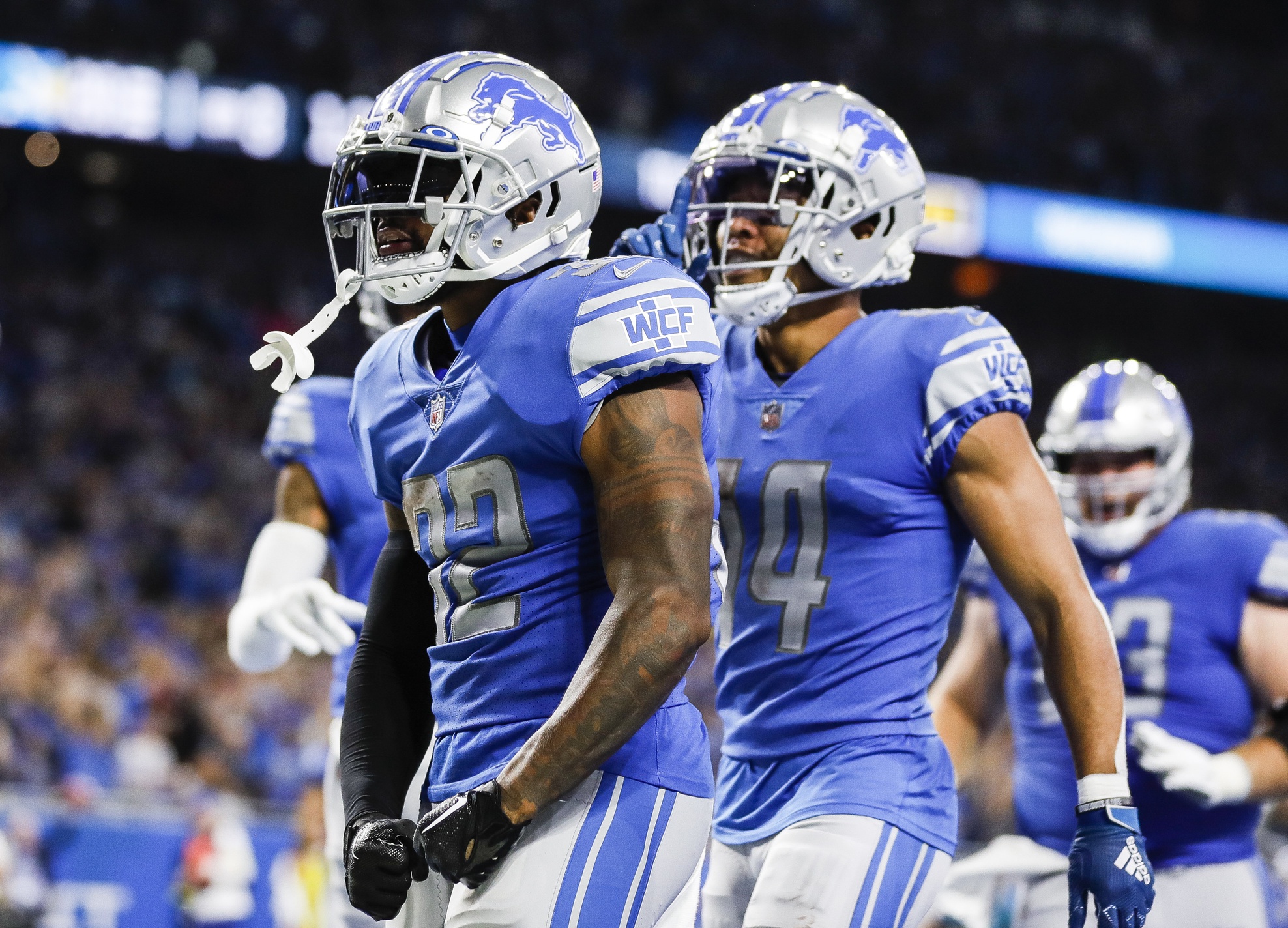 Lions WR Amon-Ra St. Brown, RB D'Andre Swift out versus Seahawks 