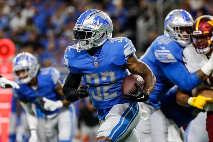 Report: Rumored Lions red Color Rush jerseys 'not in the works