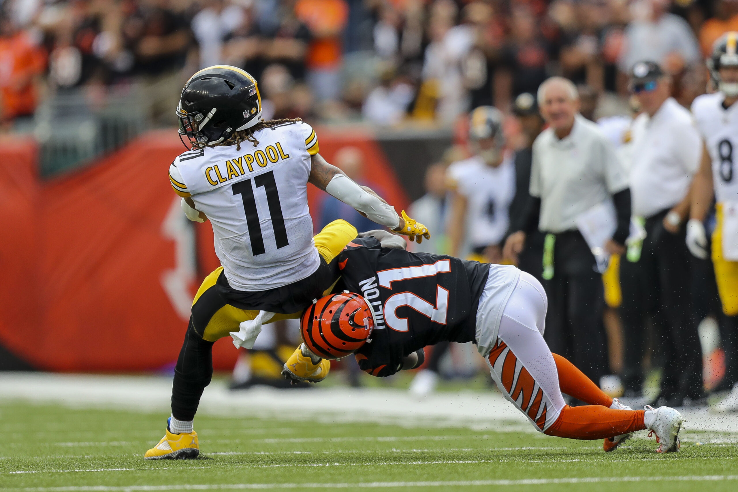 Steelers' Claypool predicts Browns 'get clapped next week' vs. Chiefs