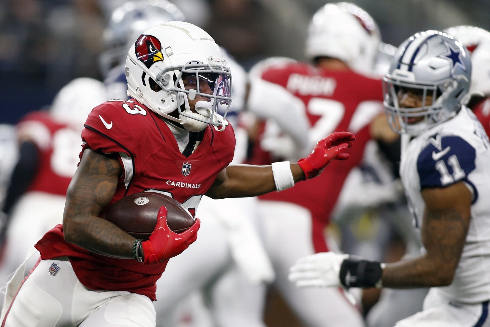 Arizona Cardinals' Greg Dortch determined to prove he belongs in NFL