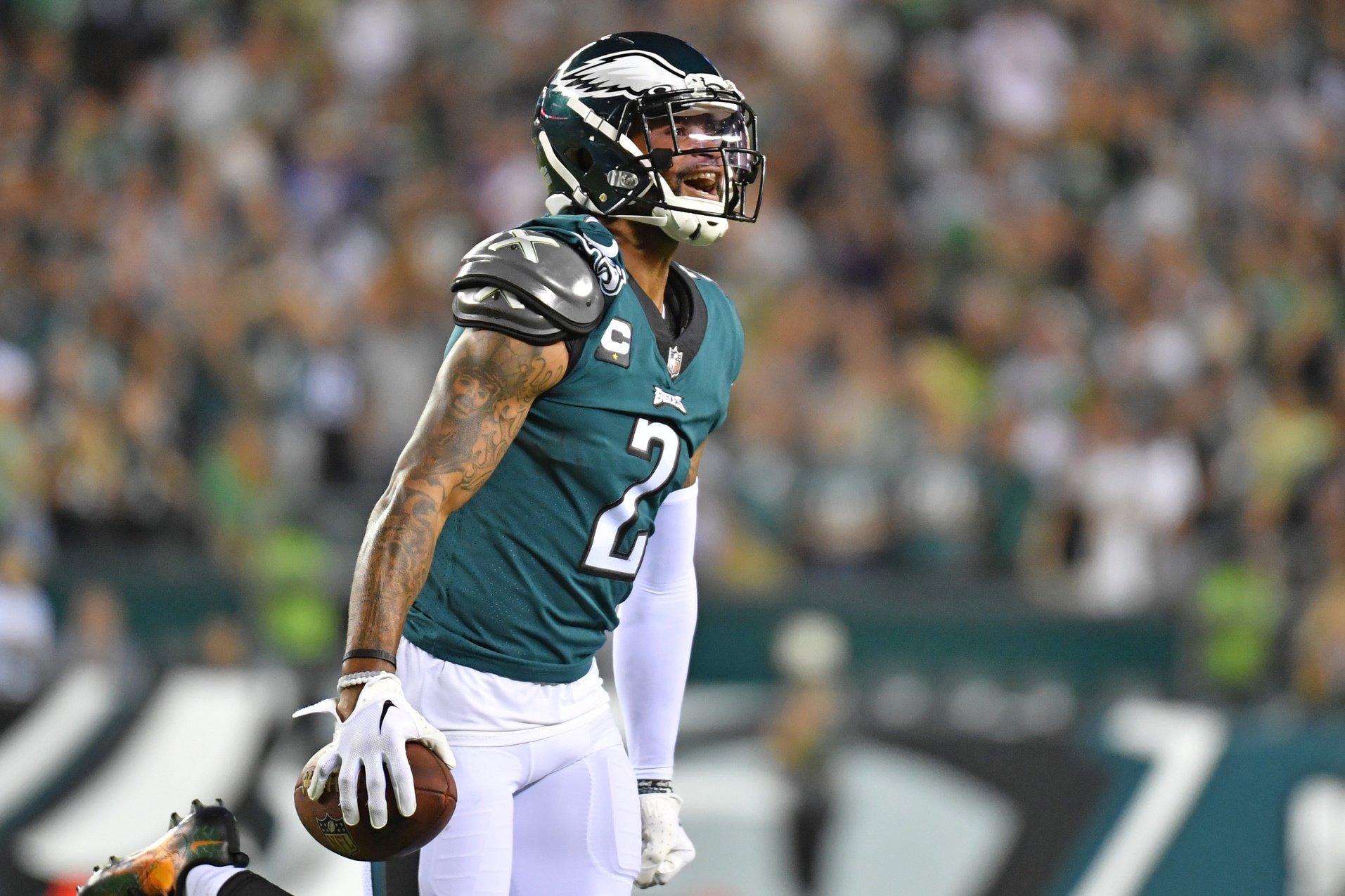 Eagles react to Darius Slay's lockdown performance vs. Vikings